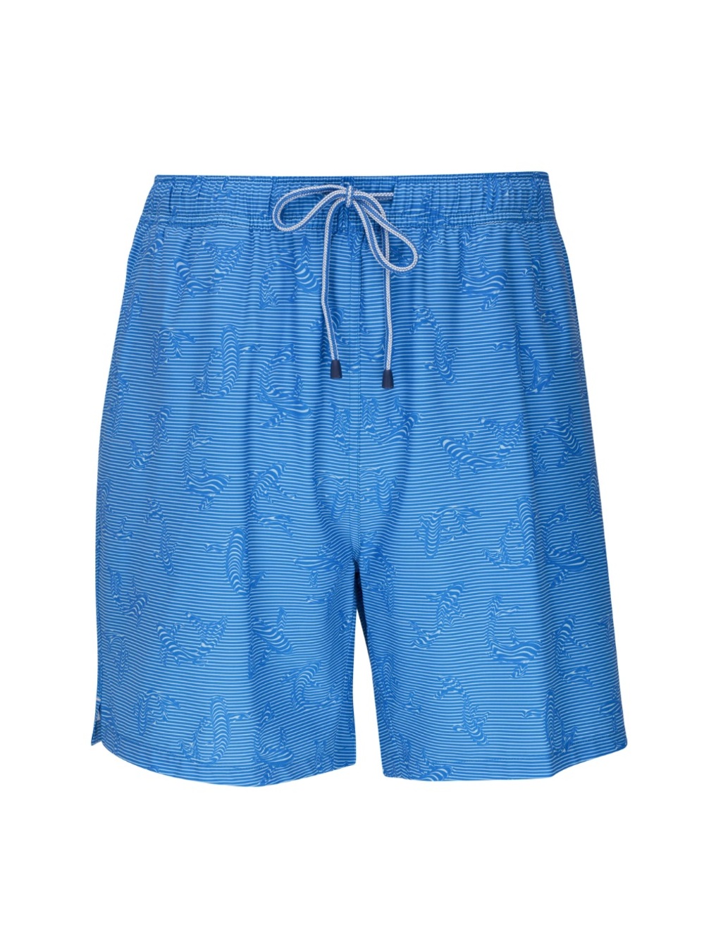 Peter Millar Cape Blue Don’t Be Koi Swim Trunks Small